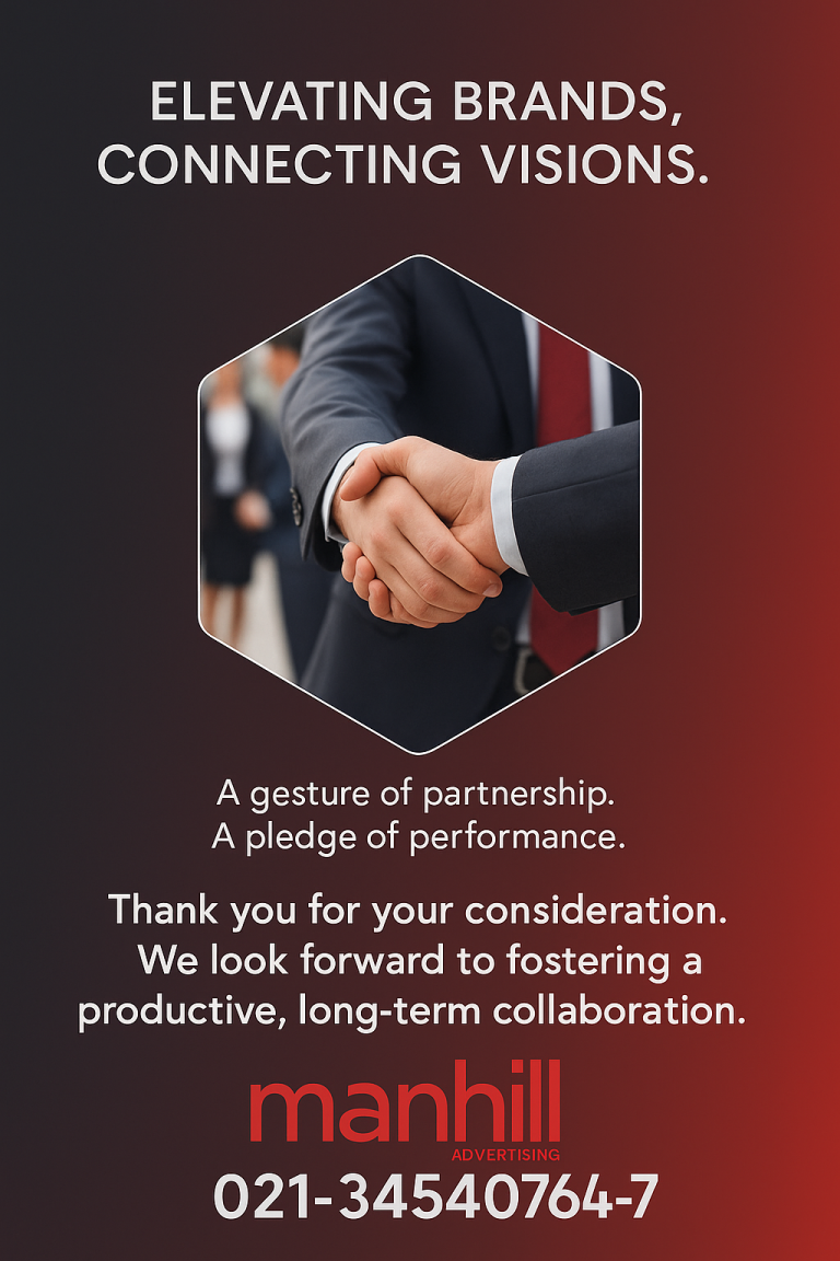 Manhill Advertising-No 1 Advertising Agency in Pakistan
